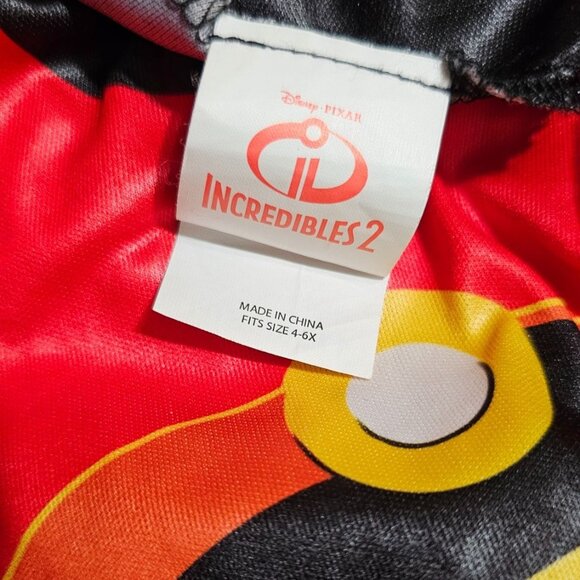 Incredibles 2 Costume Top and Disney Mask Pixar Dash Violet Halloween Kids 4-6X - Picture 3 of 5